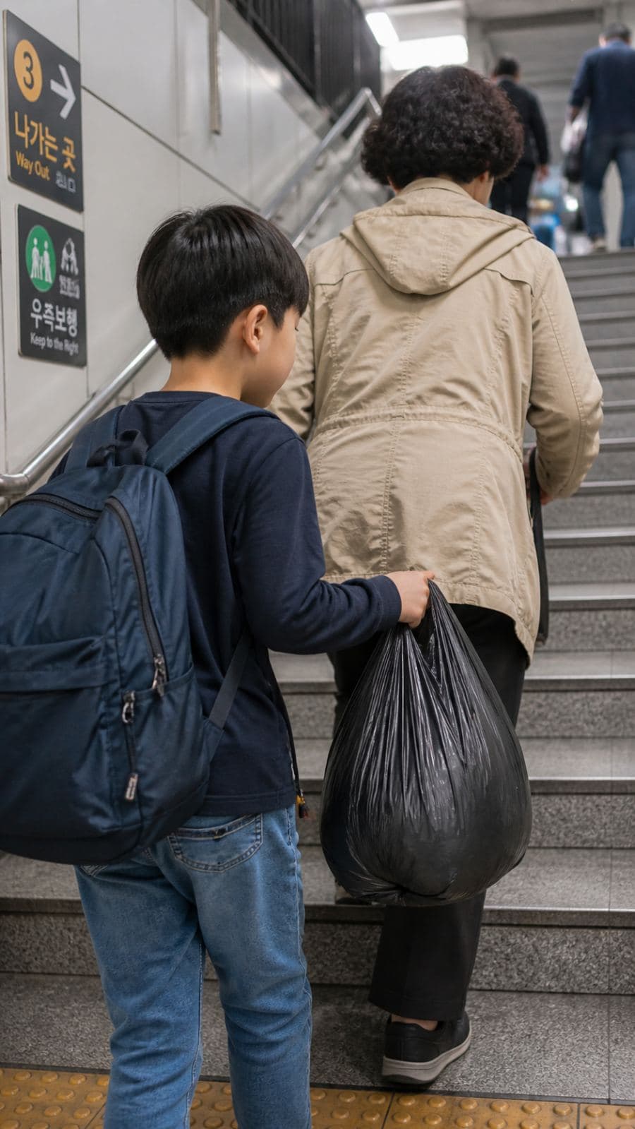 짐을 들어주는 사람